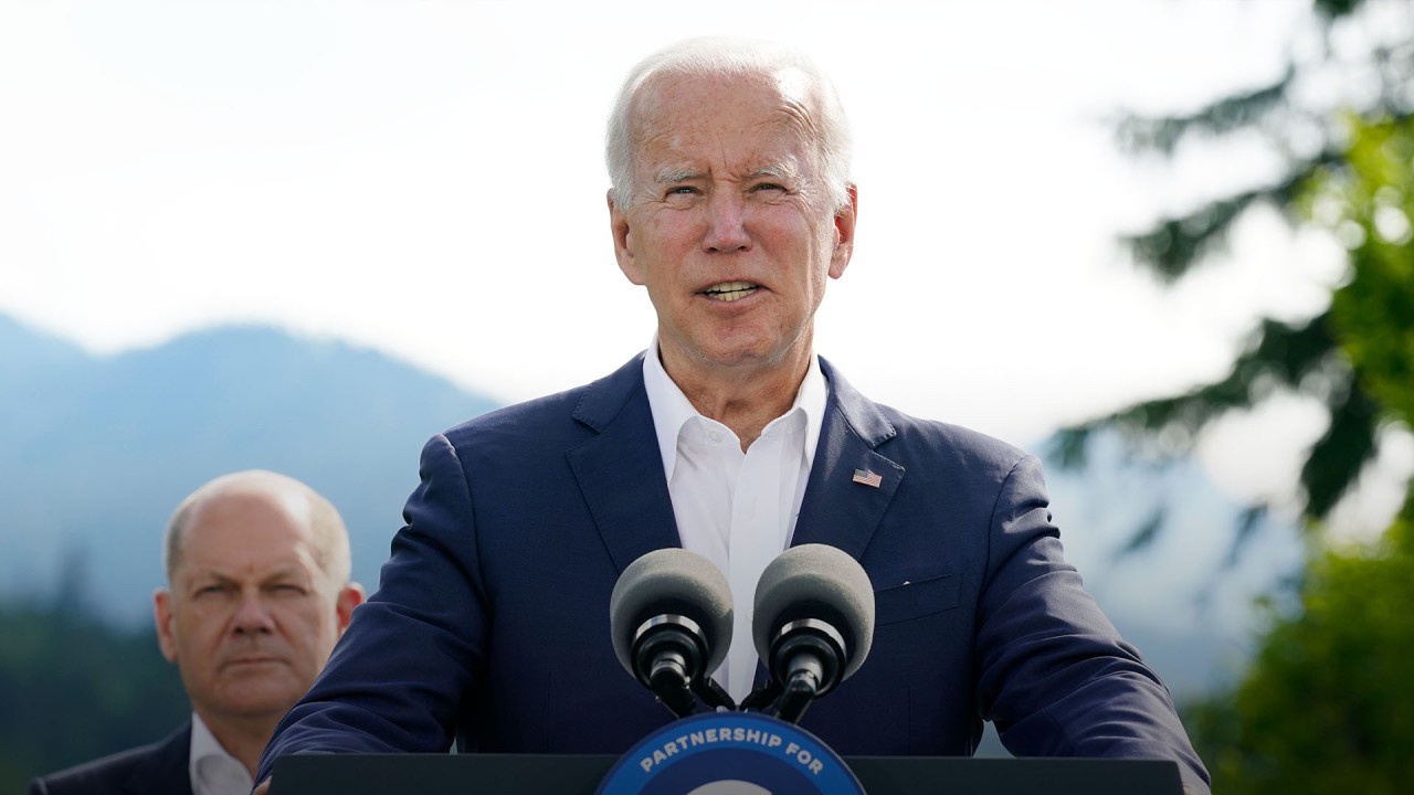 Biden at G7 announces global infrastructure plan to counter China’s Belt and Road 